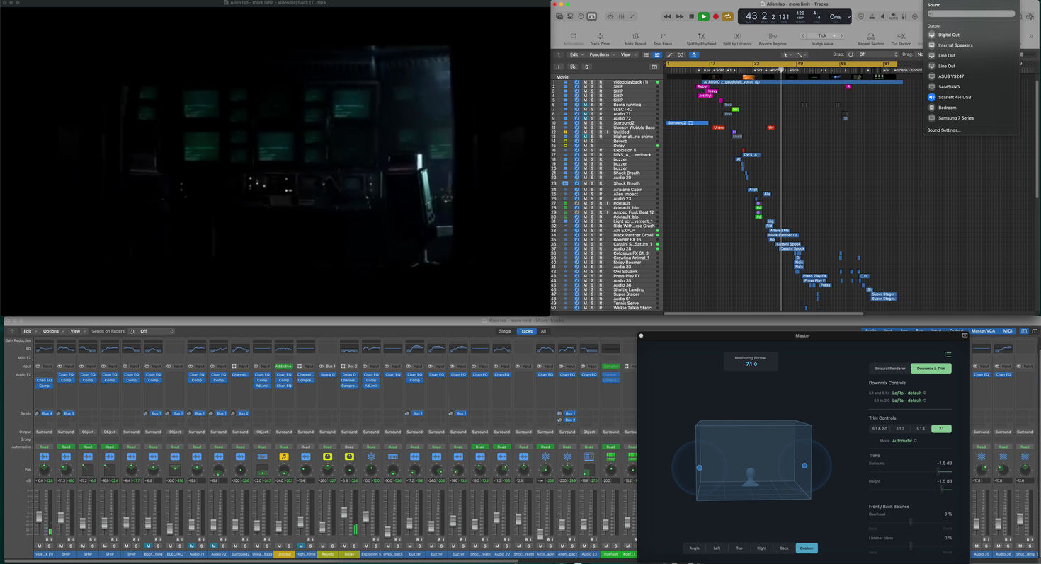 Alien Isolation sound design remake
